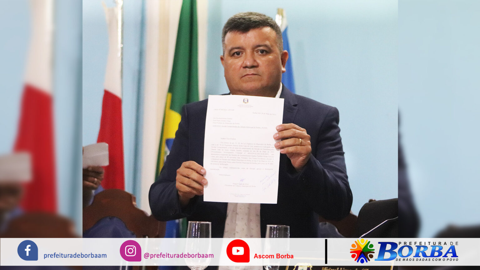 Sem licitação: Prefeitura de Borba contrata empresa por R$ 600 mil