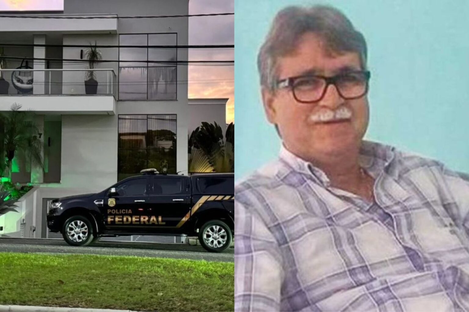 Foto: Reprodução/Op da PF em casa de ex-secretário Braguinha