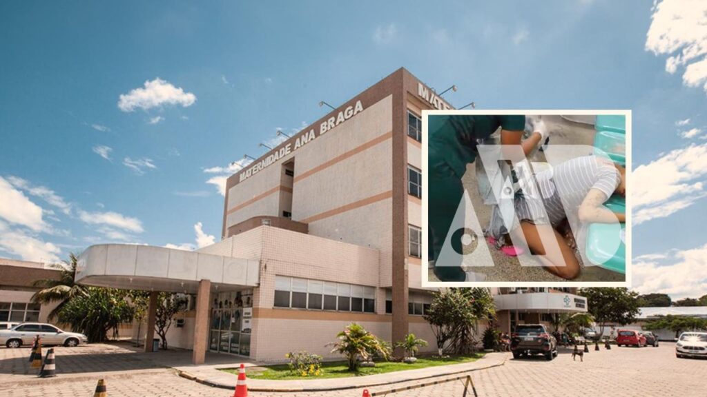 Foto: Montagem PAB/ maternidade Ana Braga