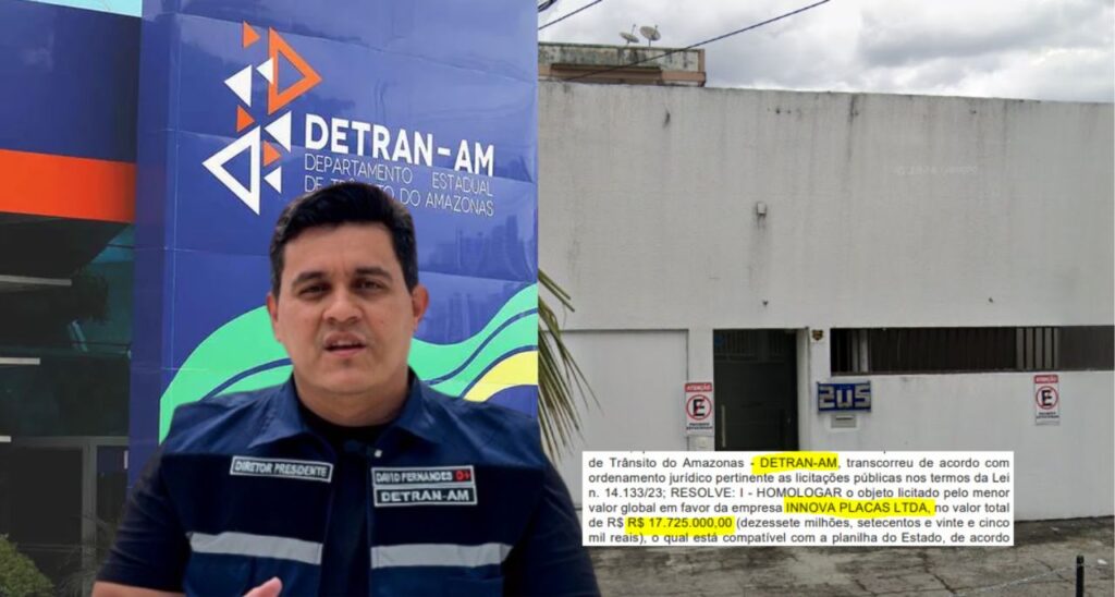 Detran gasta R$ 17,7 milhões com empresa de placa