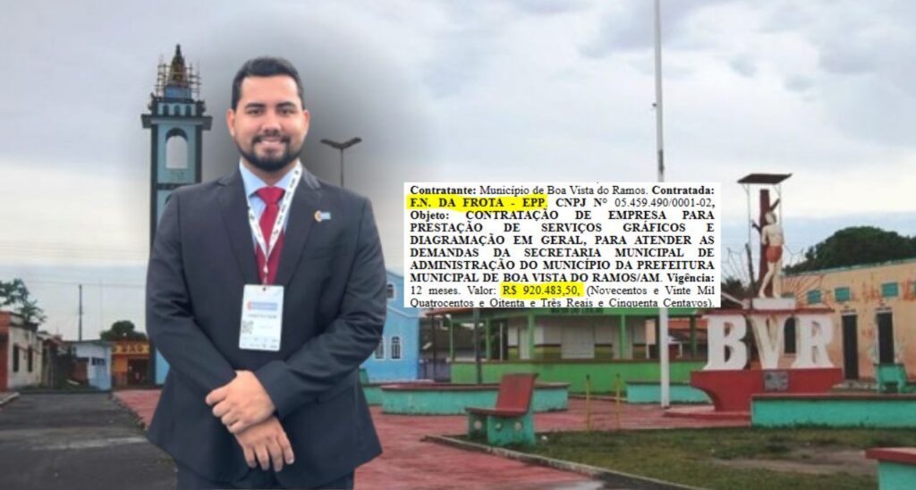 Prefeito de Boa Vista do Ramos gasta com gráfica
