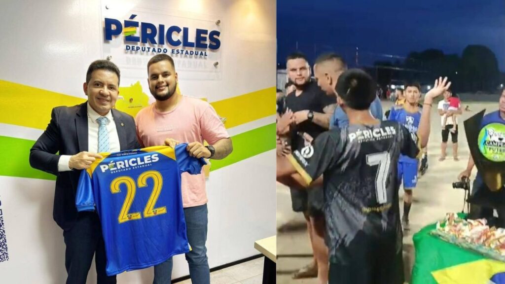 Aliado do Deputado Péricles aparece embriagado e agressivo em evento de Manaus