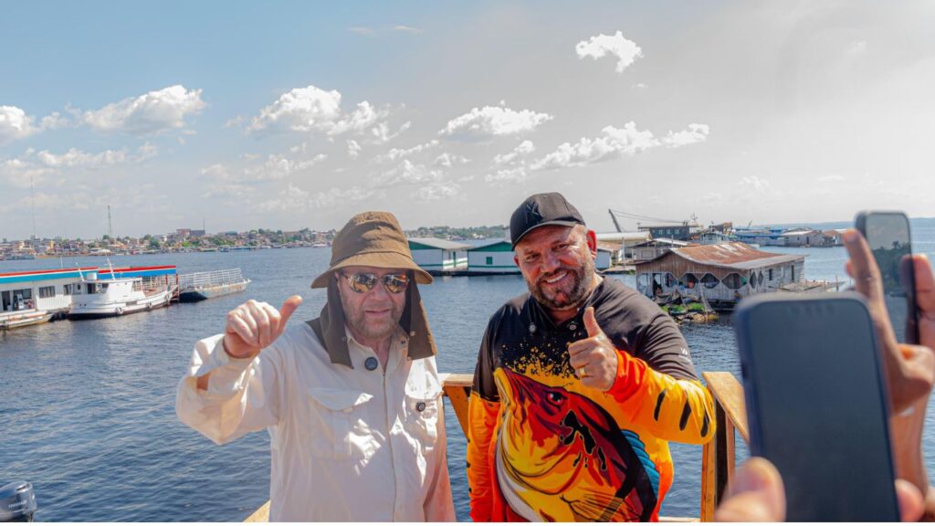 Nicson Marreira reforça compromisso com esporte e turismo no 1º Torneio de Pesca Esportiva de Tefé