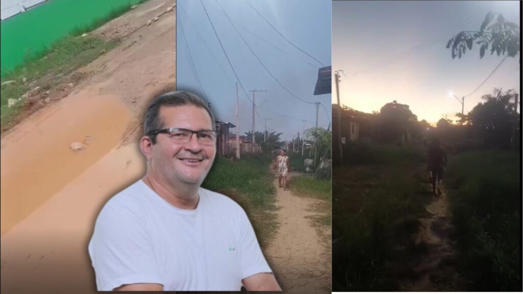 Tonho assina R$ 3,3 milhões em pavimentação, mas ruas de Codajás continuam na lama