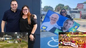 Mulher ligada a Roberto Cidade é acusada de fazer politicagem em campo na Zona Leste