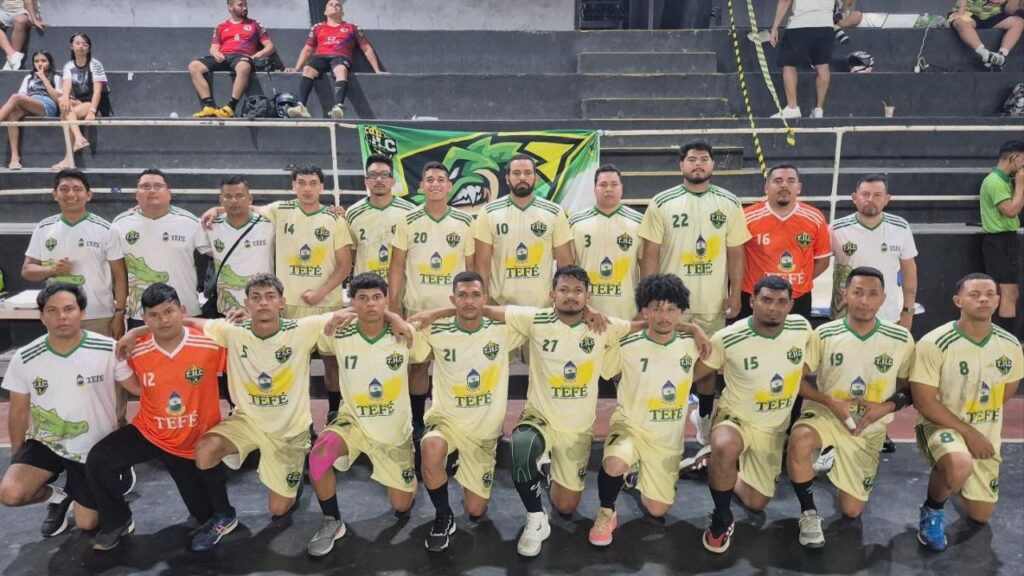 Tefé Handebol Clube conquista título estadual na série prata e garante vaga na Série Ouro do Amazonense