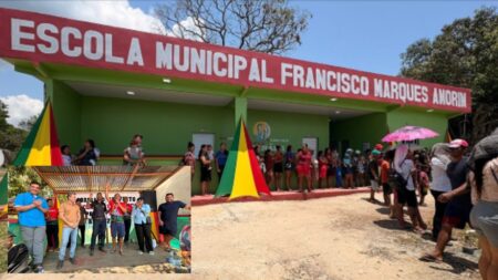 Alvarães inaugura sexta escola em 2025 na comunidade São Raimundo de Baixo