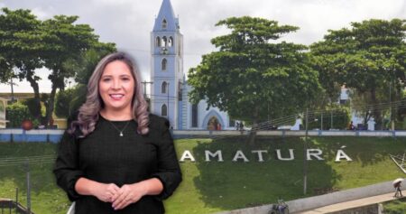Prefeita de Amaturá: Nazaré Rocha