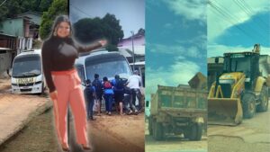 Moradores denunciam uso de maquinário público em obra privada da família da prefeita de Ipixuna