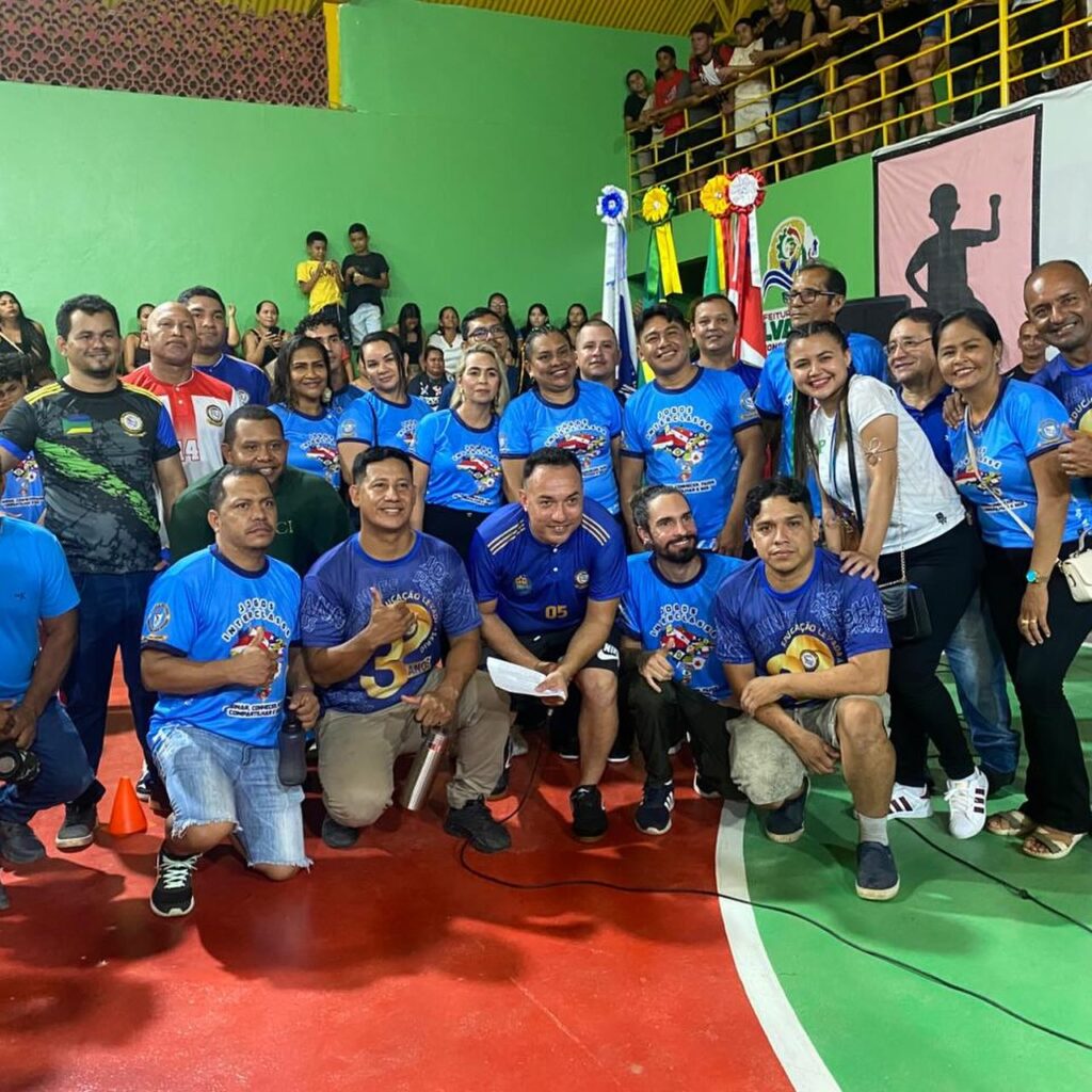 Inauguração do Ginásio Alberdam Litaiff marca abertura oficial dos Jogos Estudantis em Alvarães