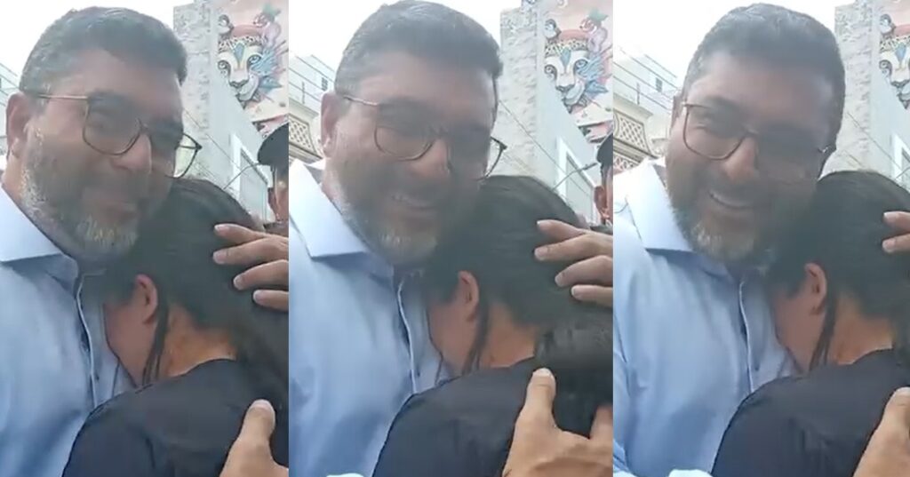 Do que o governador Wilson Lima ri enquanto a concursada da Segurança Pública chora?