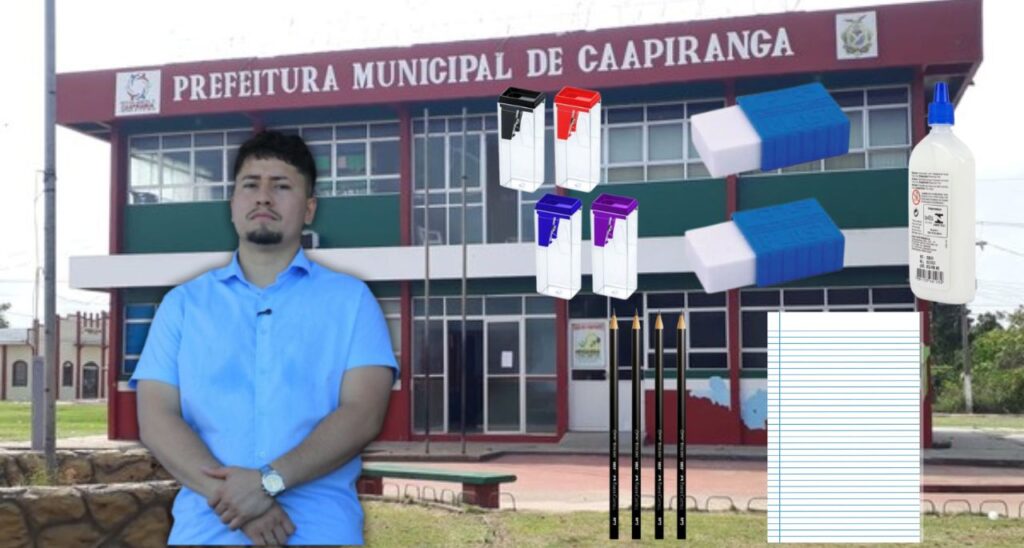 Matulinho Braz vai gastar R$ 1,5 milhão em apontador, borracha, cola, lápis e papel almaço Matulinho Braz