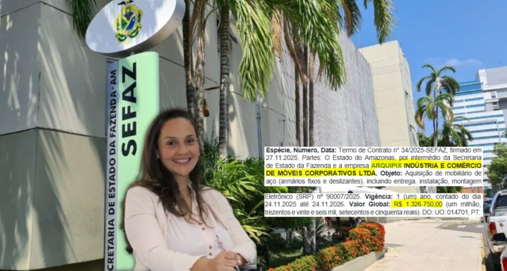 Sefaz gasta R$ 1,3 milhão em armários