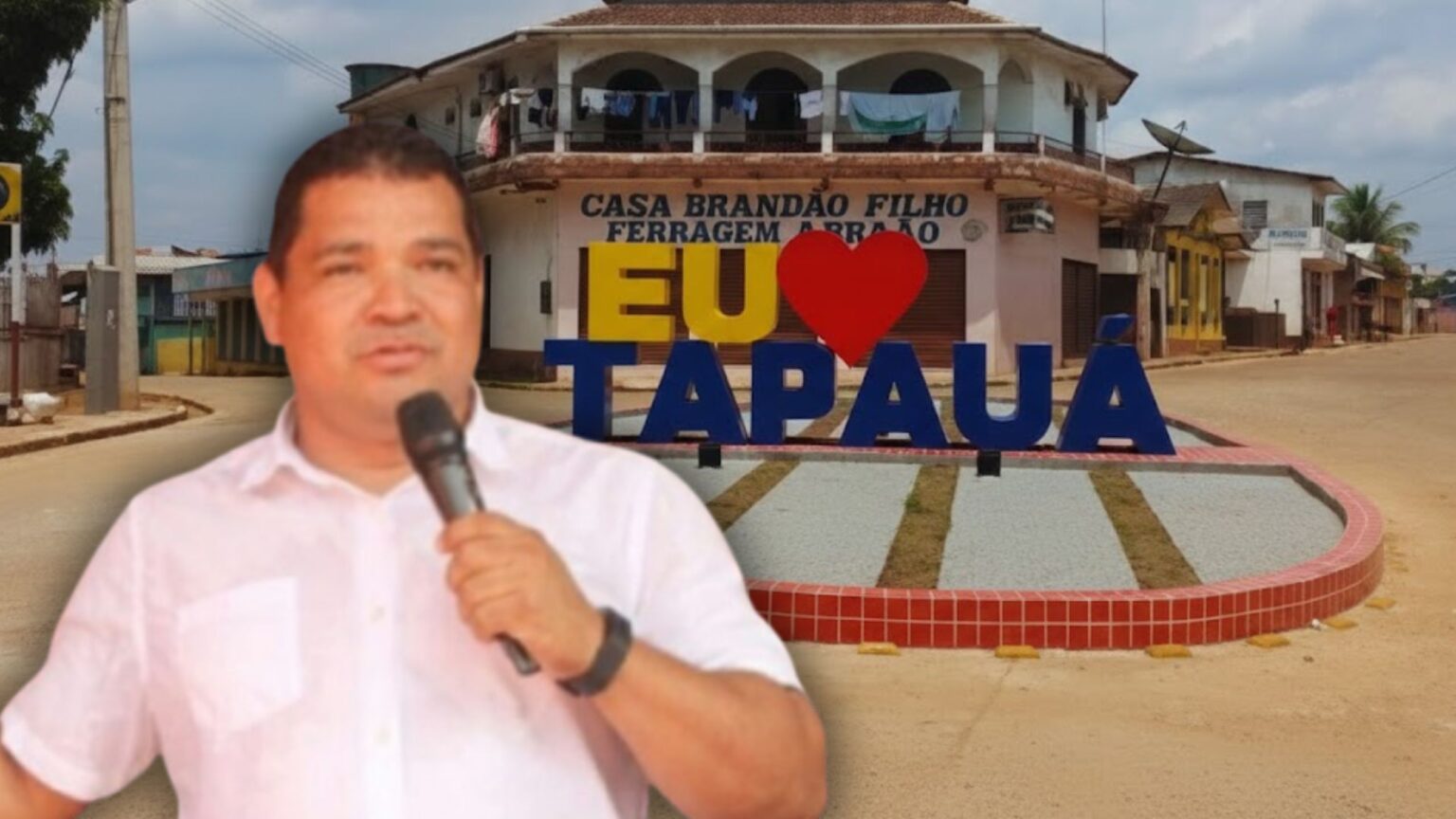 Prefeito de Tapauá quer gastar R$ 4,6 MI para pavimentar comunidade de 0,3 km²