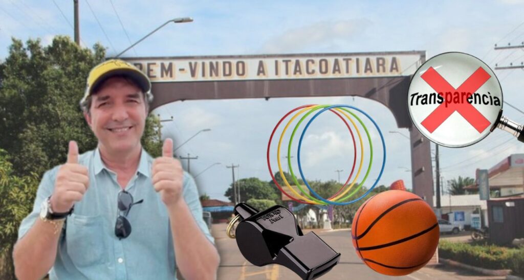 Mário Abrahim lança licitação, mas esconde quanto vai gastar em apitos, bambolês e bola Mário Abrahim, Itacoatiara