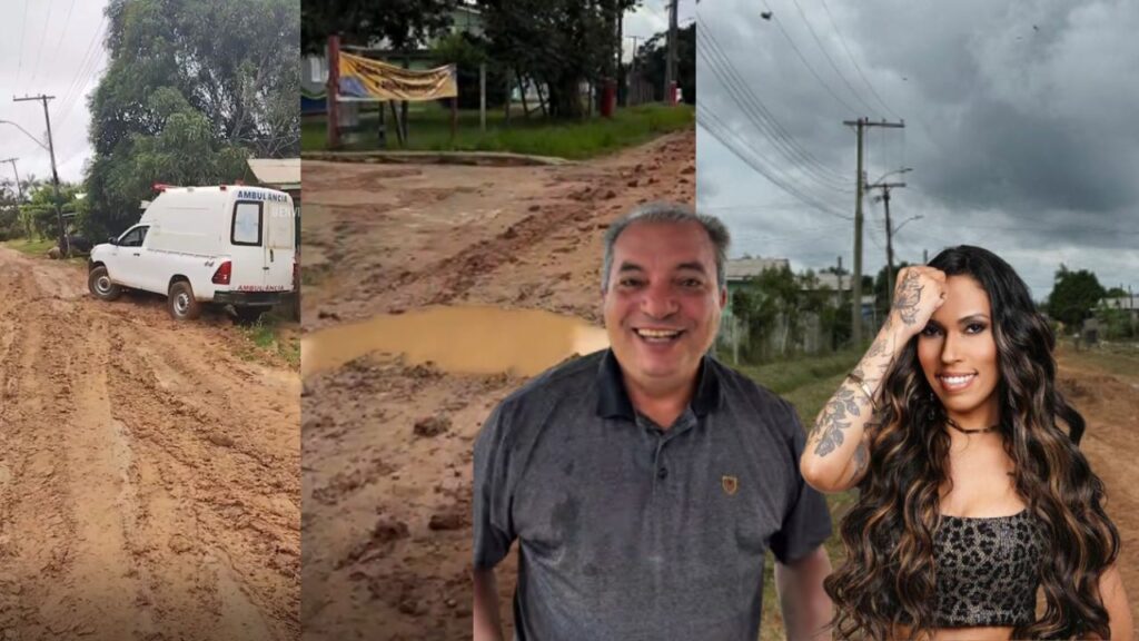 Enquanto ambulância atola na lama, Ivon Rates contrata cantora de arrocha para aniversário de Envira