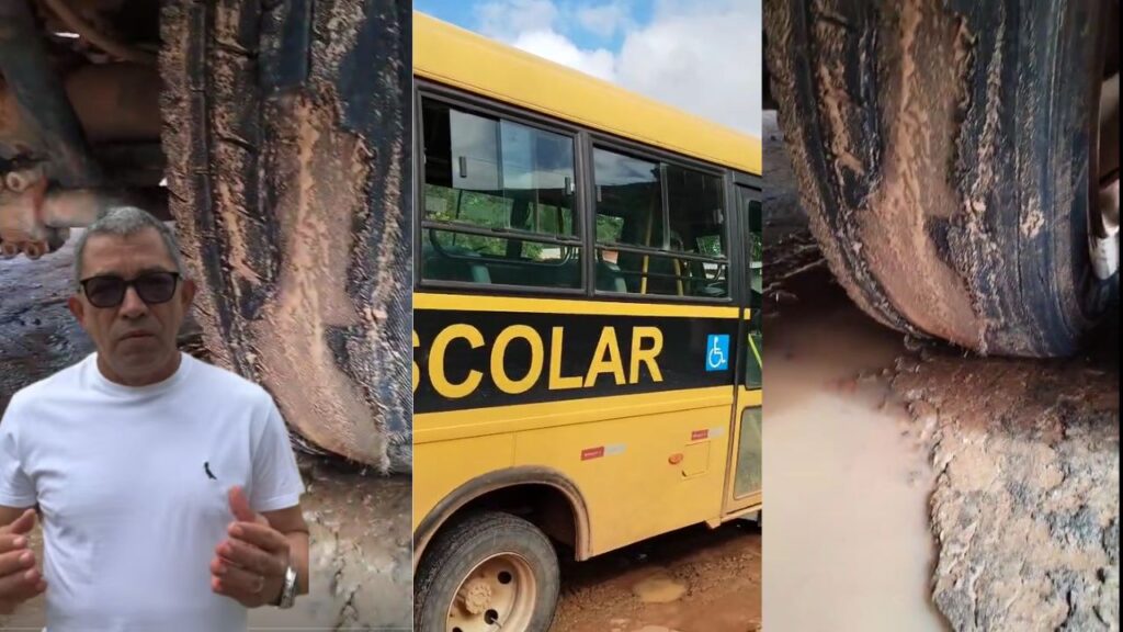 Após R$ 3,57 milhões gastos, ônibus escolar de Iranduba continua colocando crianças em risco