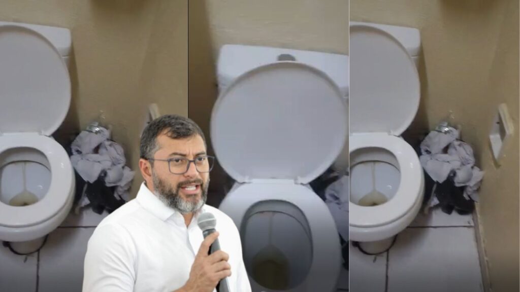 Banheiros do SPA do Galileia viraram depósito de lixo mesmo com R$ 39 mil gastos por Wilson Lima Banheiros do SPA do Galileia viraram depósito de lixo mesmo com R$ 39 mil gastos por Wilson Lima