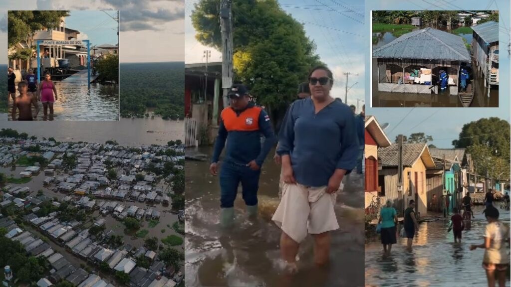 Em meio à emergência da cheia, Áurea Marques libera R$ 10,6 milhões em obras em Eirunepé