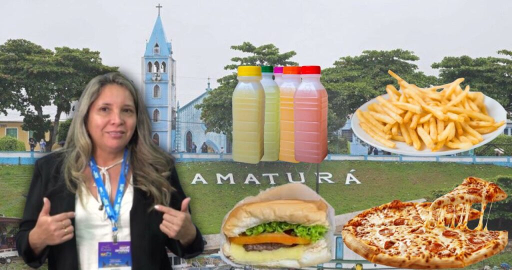Nazaré Rocha pagará a mercadinho R$ 331 mil em x-salada, pizza, suco e batata frita Amaturá