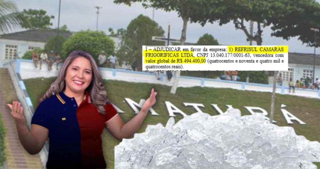 Nazaré Rocha, Amaturá gelo