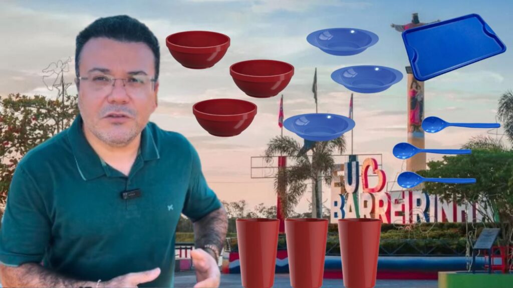 Darlan Taveira vai comprar R$ 2,9 milhões em copos, pratos e colheres em Barreirinha Darlan Taveira vai gastar quase R$ 3 milhões em copos, pratos e colheres sem explicar detalhes