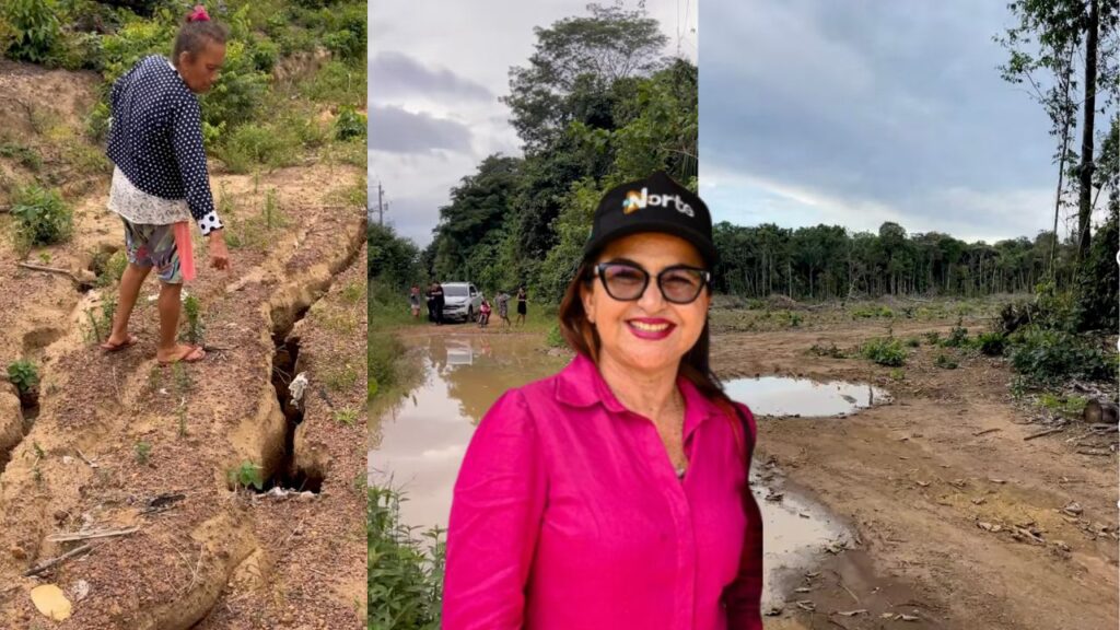 Valciléia Maciel é denunciada por tentar impor lixão “na marra” em Manacapuru Moradores denunciam Valcileia Maciel por tentar impor lixão “na marra” em comunidade de Manacapuru