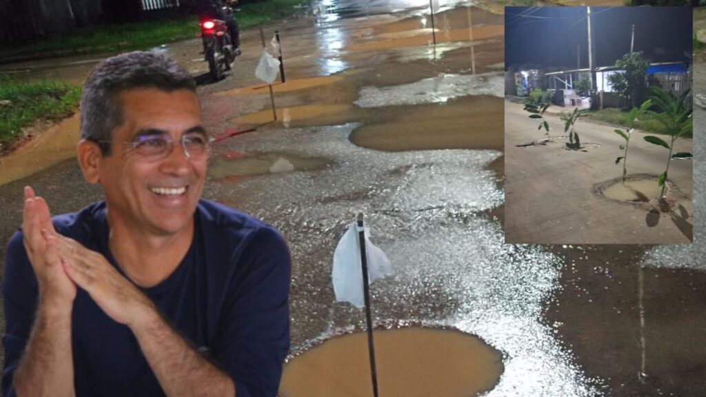 Moradores denunciam buracos deixados por empresa contratada por R$ 12,3 milhões em Manicoré