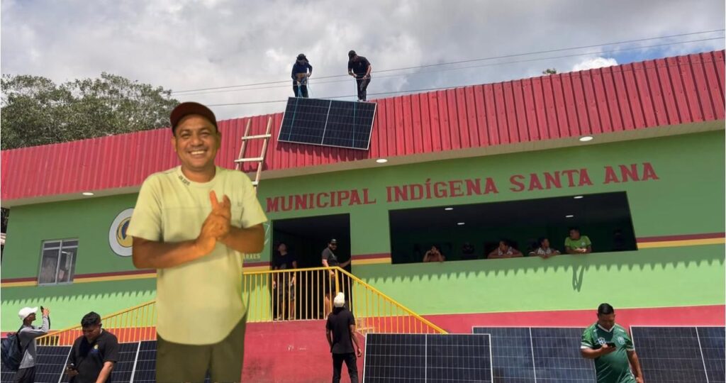 Lucenildo Macedo realiza avança e leva energia solar e climatização para Escola Indígena em Alvarães Lucenildo Macedo