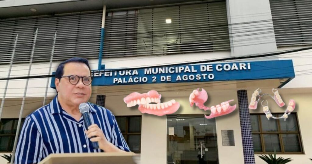 Adail Pinheiro, próteses dentárias