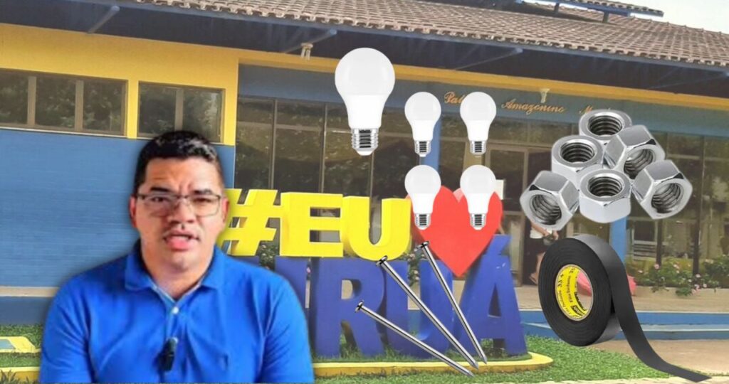 Compras de R$ 3,5 MI em Juruá de Ilque Cunha incluem porca, fita, lixa, prego e lâmpada led Ilque Cunha, Juruá
