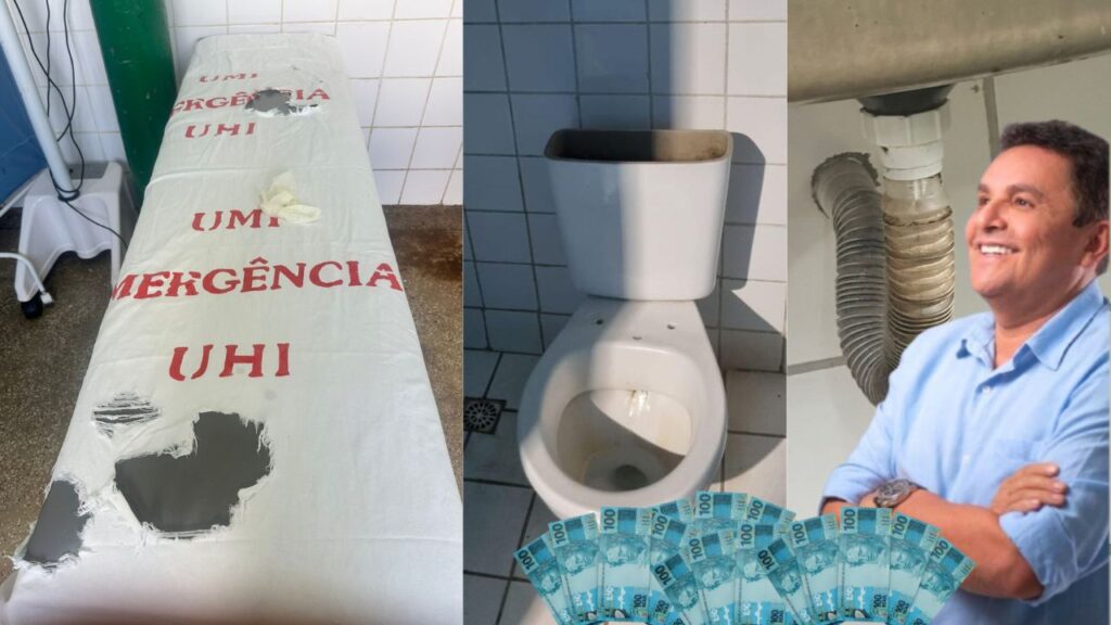 Itamarati recebe mais de R$ 5,1 milhões para a saúde, mas hospital da cidade está “caindo aos pedaços”