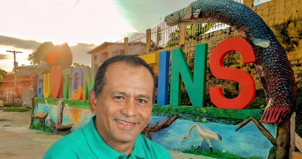 2.400 lixeiras, 45.500 sacos e 850 baldes: Sales planeja faxina de R$ 3 MI em Tonantins Prefeito de Tonantins, Sales
