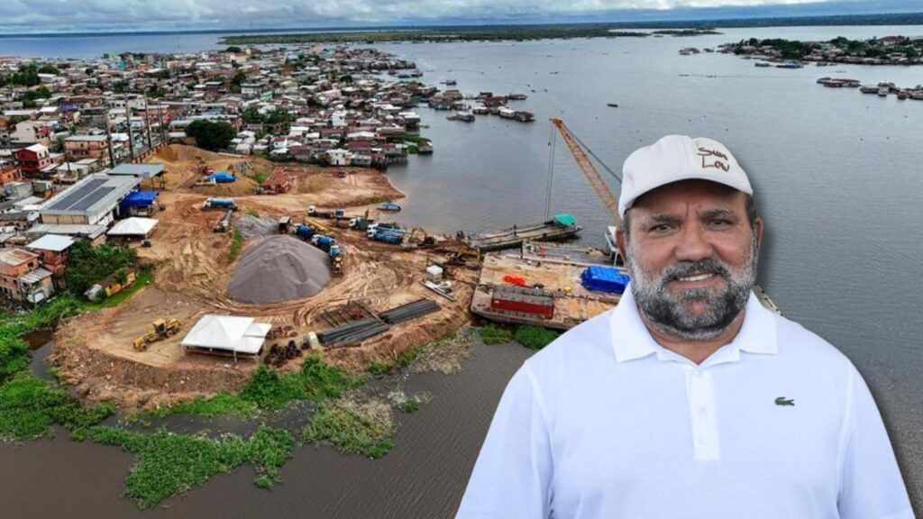 Construção da ponte do Abial segue em ritmo acelerado na gestão Nicson Marreira A construção da ponte do Abial sob o comando do prefeito Nicson Marreira (UB) segue em ritmo contínuo. Foto: Reprodução