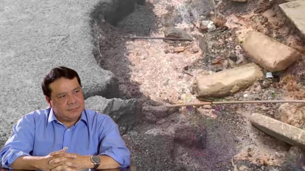 Adail Pinheiro gasta R$ 1,14 MI em asfalto, mas moradores mostram obra abandonada em Coari Adail Pinheiro gasta R$ 1,14 milhão com pavimentação, mas moradores denunciam obra abandonada
