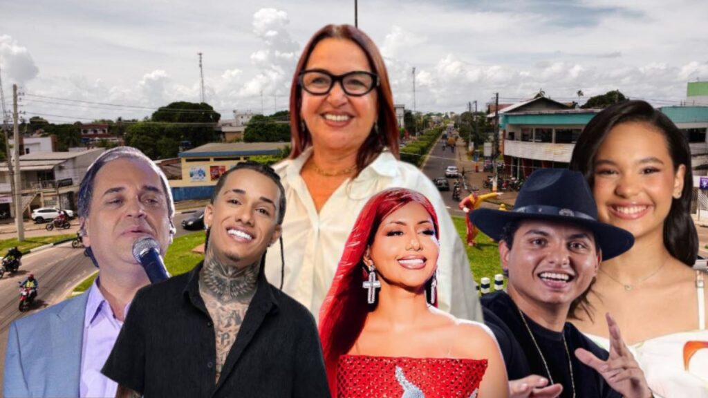 Valciléia ignora reclamações do povo e promove cinco dias de festa em Manacapuru Valciléia banca shows milionários enquanto Manacapuru esta caindo aos pedaços