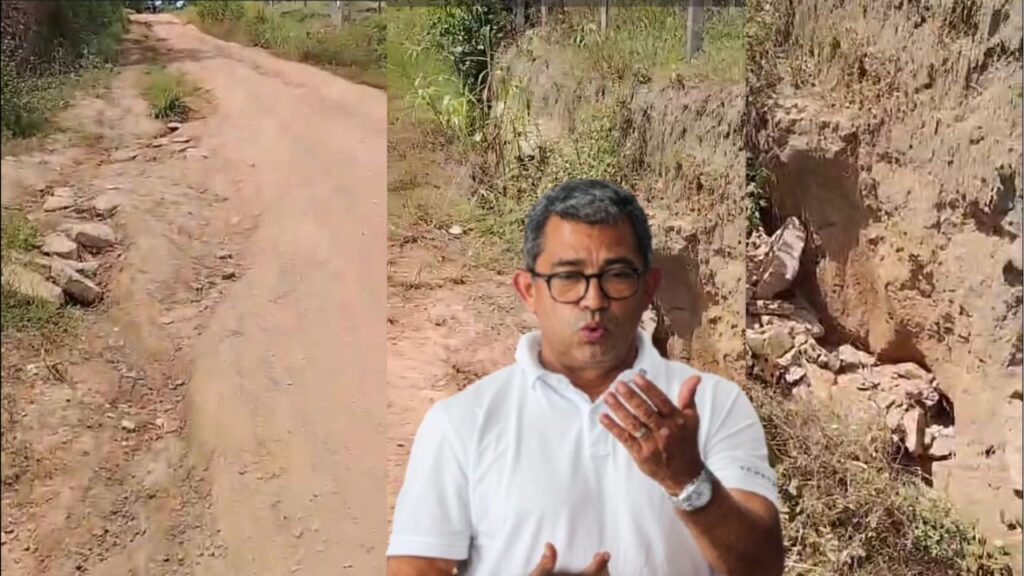 R$ 9,4 milhões em Iranduba são reduzidos à lama e poeira: ‘estrada está muito perigosa’ Ferraz gasta R$ 9,4 milhões em pavimentação em Iranduba, mas moradores denunciam abandono de ramal