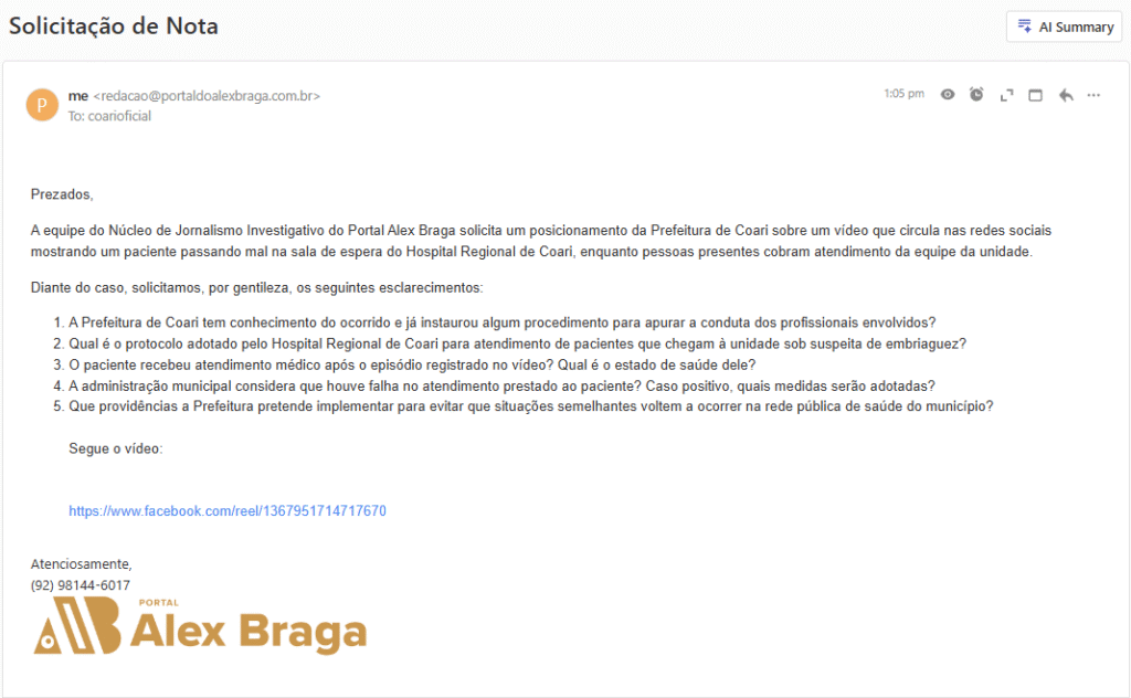As imagens mostram um paciente passando mal na sala de espera da unidade enquanto pessoas presentes cobram atendimento imediato da equipe.