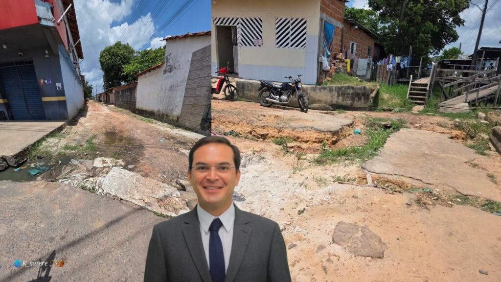 Mateus Assayag tem contrato de R$ 3,2 milhões para pavimentação, mas moradores do São Francisco continuam no barro Mateus Assayag tem contrato de R$ 3,2 milhões para pavimentação, mas moradores do São Francisco continuam no barro