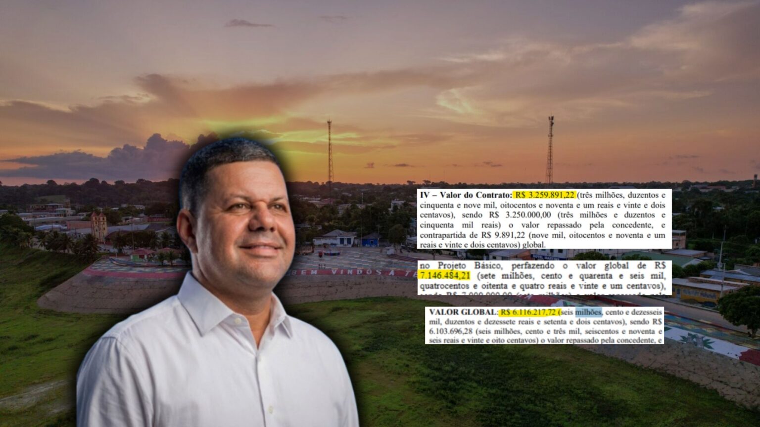 Empresa de Manaus recebe novo aditivo e soma R$ 18,7 milhões com a Prefeitura de Uarini em 2026