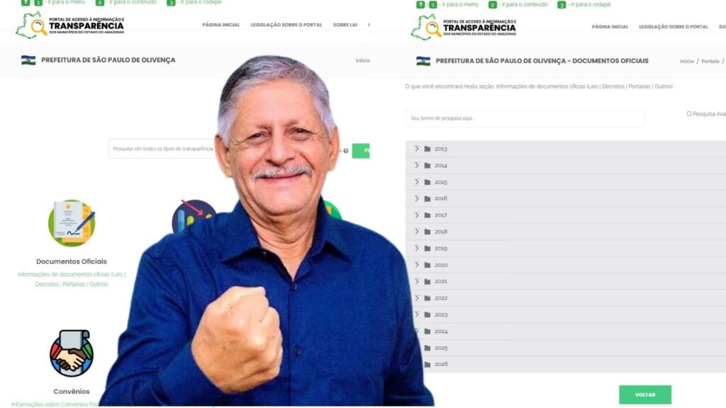 Gestão de Gibe Martins entra na mira do MP por menosprezar Portal da Transparência Gibe Martins