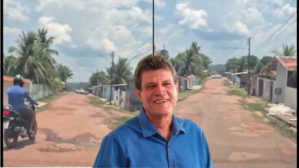 Presidente Figueiredo contrata R$ 2,1 MI em pavimentação, mas deixa vias esburacadas Presidente Figueiredo tem contrato de R$ 2,1 milhões para estradas, mas moradores denunciam ruas esburacadas