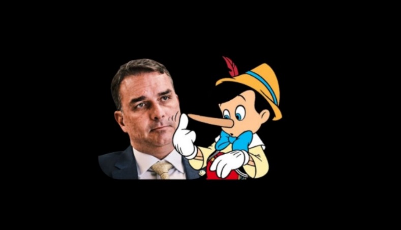 Flávio Bolsonaro termina campanha como recorde de mentiras na bagagem